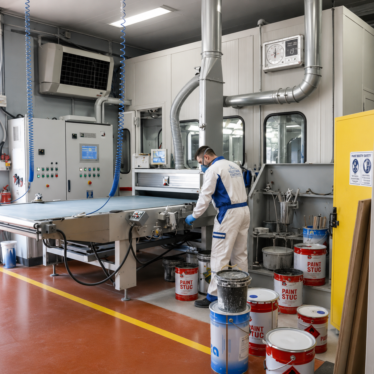 Pressurized Painting Booths